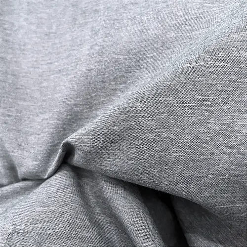 Percal 300 Fios Melange Poliéster - Cinza Claro - 2,50m de Largura