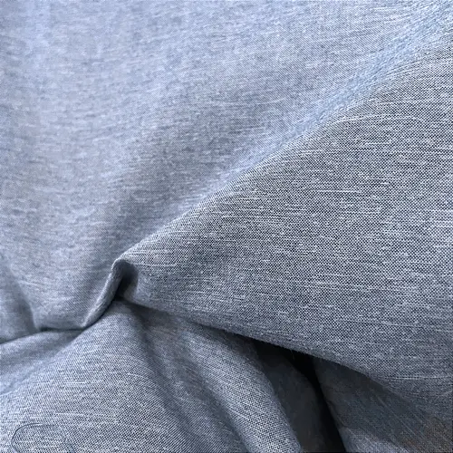 Percal 300 Fios Melange Poliéster - Azul - 2,50m de Largura