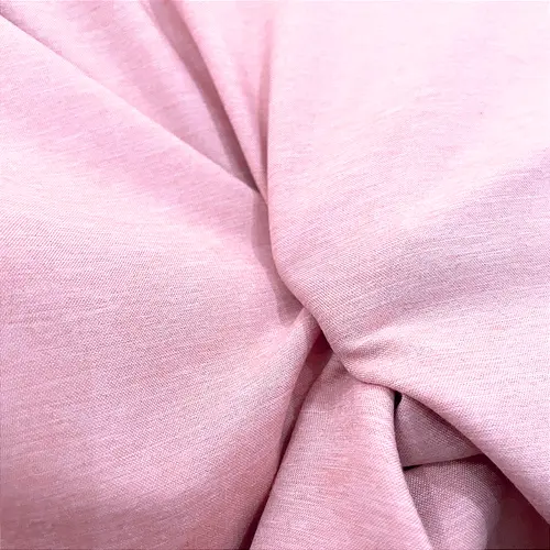 Percal 300 Fios Melange Poliéster - Rosa Claro - 2,50m de Largura