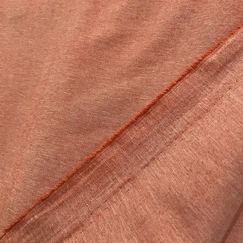 Percal 300 Fios Melange Poliéster - Pêssego - 2,50m de Largura