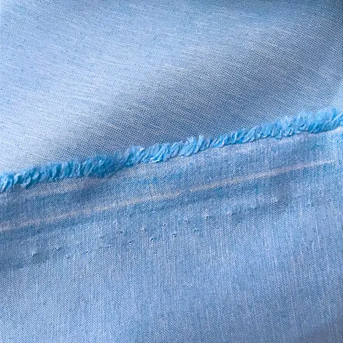 Percal 300 Fios Melange Poliéster - Azul Claro - 2,50m de Largura