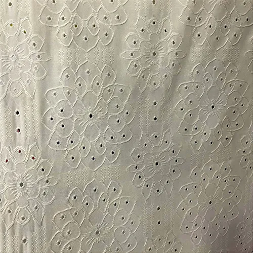 Malha Laise Vitral Floral - Off White - 1,60m de Largura