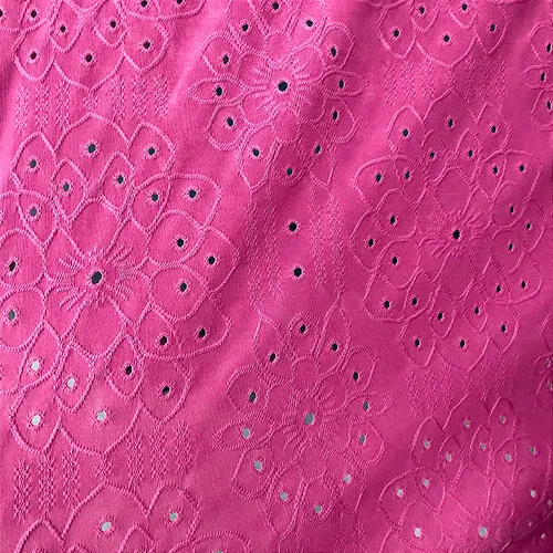 Malha Laise Vitral Floral - Rosa Pink - 1,60m de Largura