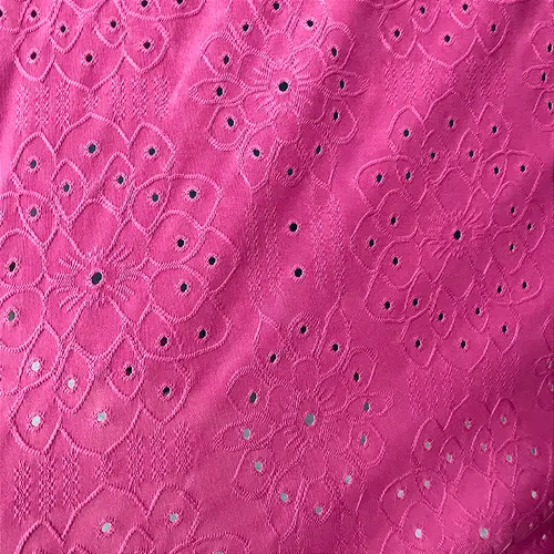 Malha Laise Vitral Floral - Rosa Pink - 1,60m de Largura