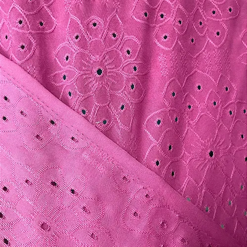 Malha Laise Vitral Floral - Rosa Pink - 1,60m de Largura