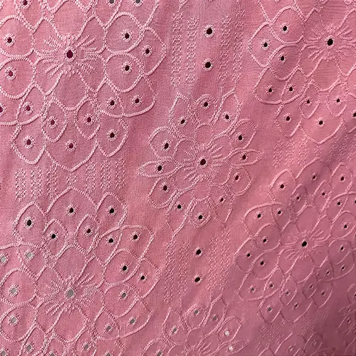 Malha Laise Vitral Floral - Rosa - 1,60m de Largura