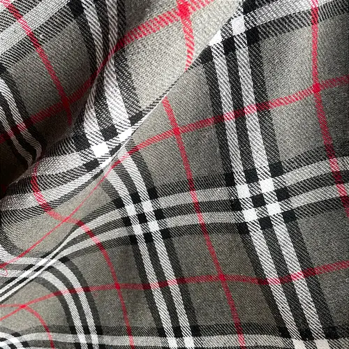 Flanela Xadrez Cachá - Cinza Listra Preta