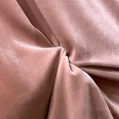 Tecido Veludo Cristal - Rose - 1,50m de Largura