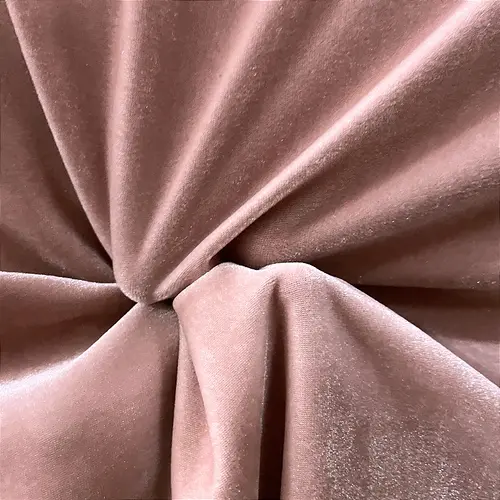 Tecido Veludo Cristal - Rose - 1,50m de Largura