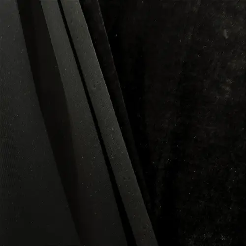 Tecido Veludo Cristal - Preto - 1,50m de Largura