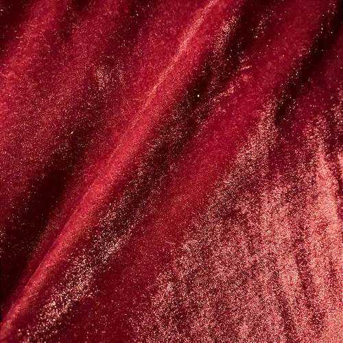 Tecido Veludo Cristal - Marsala - 1,50m de Largura