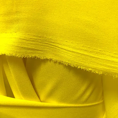 Crepe Moss - Amarelo - 1,47m de Largura