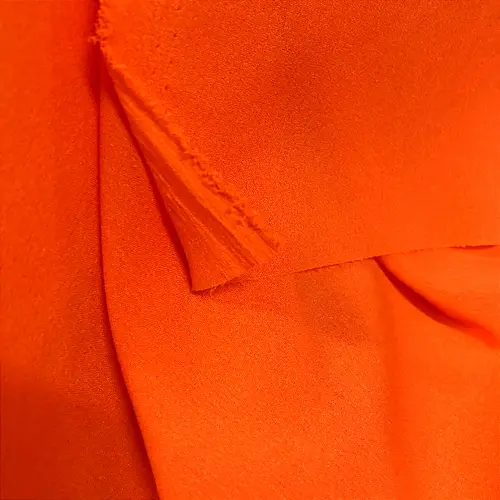 Crepe Moss - Laranja - 1,47m de Largura