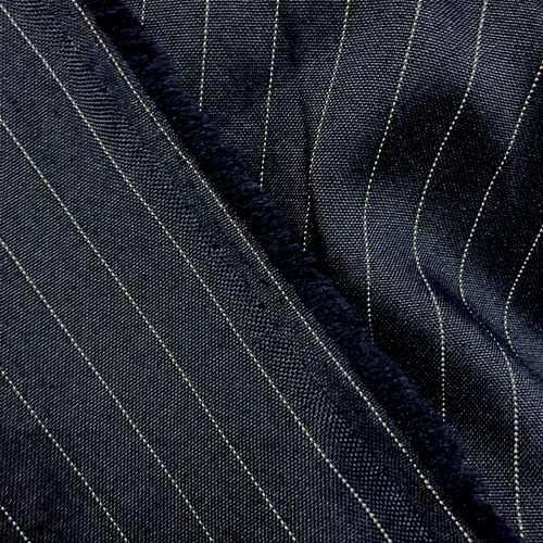 Oxford Risca de Giz - Azul Marinho - 1,47m de Largura