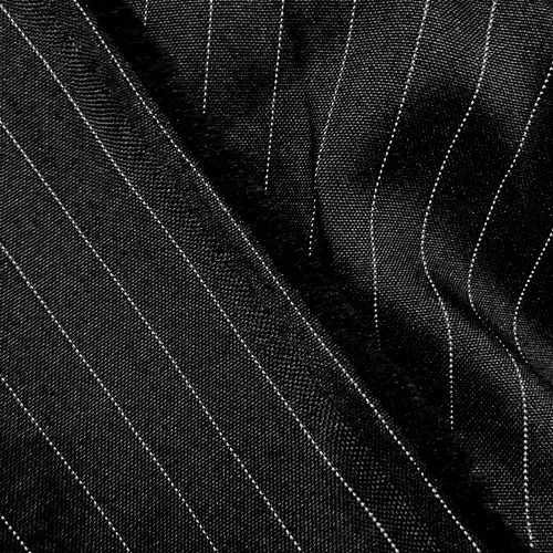 Oxford Risca de Giz - Preto - 1,47m de Largura