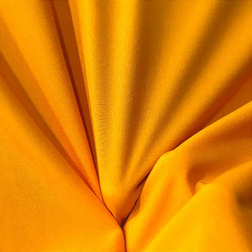 Crepe Salina - Amarelo Canário - 1,50m de Largura