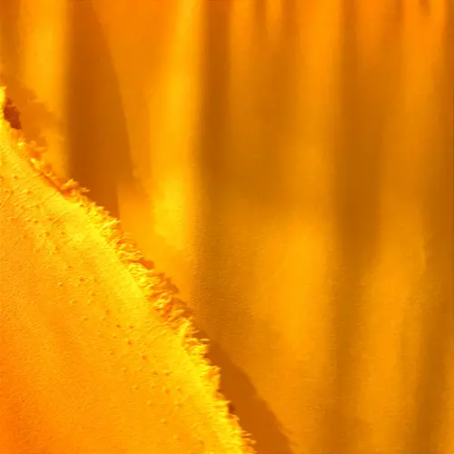 Crepe Salina - Amarelo Canário - 1,50m de Largura