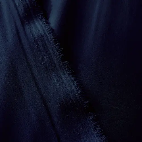 Crepe Salina - Azul Marinho - 1,50m de Largura