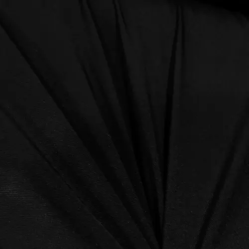 Crepe Salina - Preto - 1,50m de Largura