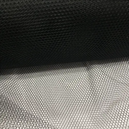 Tecido Filó Tule Para Armação - Preto - 2,80m de Largura