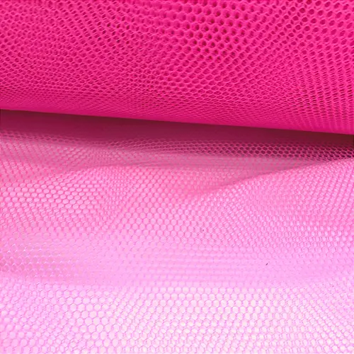 Tecido Filó Tule Para Armação - Rosa Pink - 2,80m de Largura