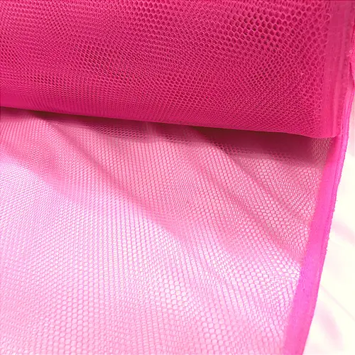 Tecido Filó Tule Para Armação - Rosa Pink - 2,80m de Largura