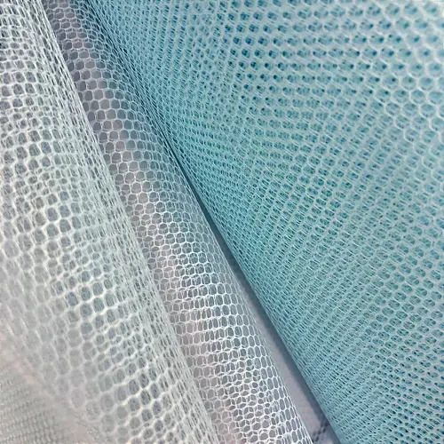Tecido Filó Tule Para Armação - Azul Bebê - 2,80m de Largura