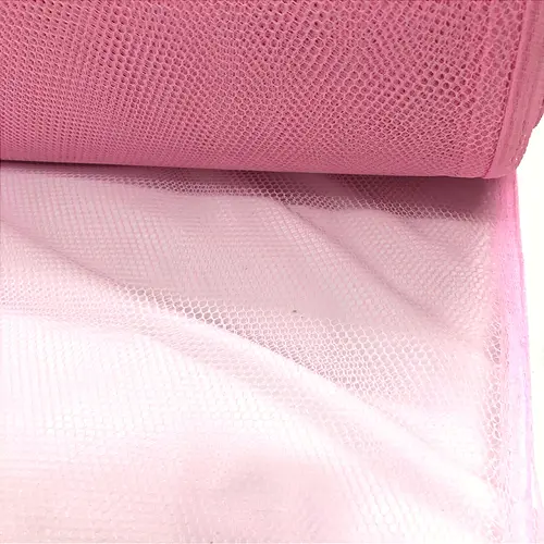 Tecido Filó Tule Para Armação - Rosa - 2,80m de Largura
