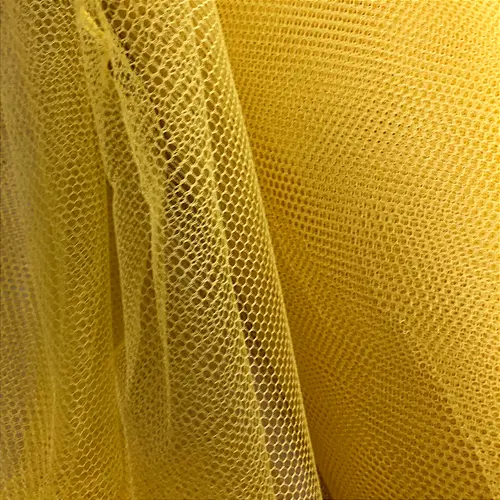 Tecido Filó Tule Para Armação - Amarelo - 2,80m de Largura