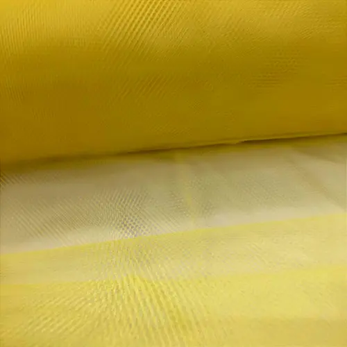 Tecido Filó Tule Para Armação - Amarelo - 2,80m de Largura