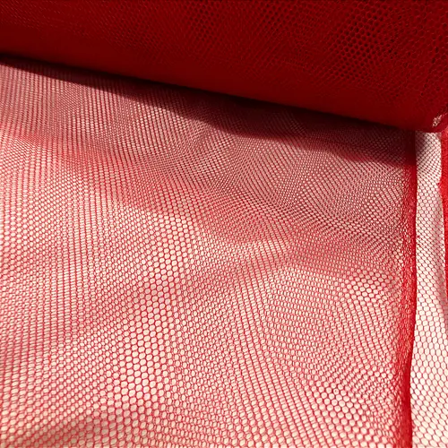 Tecido Filó Tule Para Armação - Vermelho - 2,80m de Largura