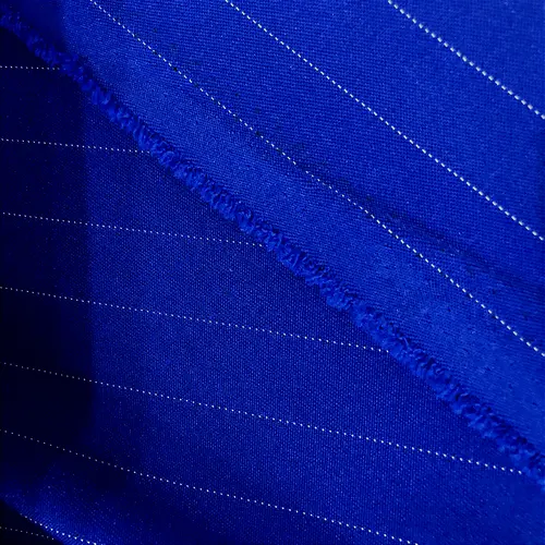 Prada Two Way Risca de Giz - Azul Royal - 1,50m de Largura