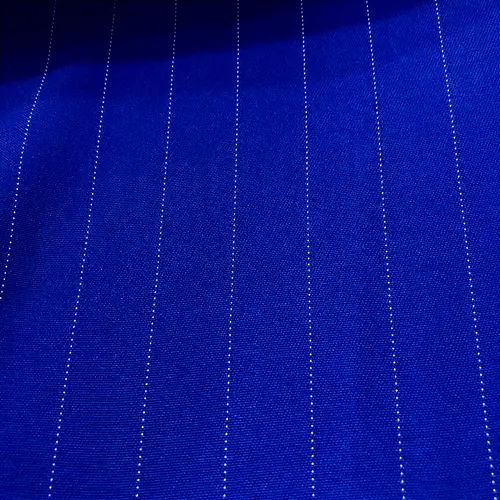 Prada Two Way Risca de Giz - Azul Royal - 1,50m de Largura