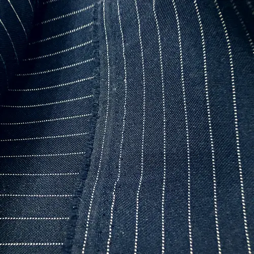 Prada Two Way Risca de Giz - Azul Marinho - 1,50m de Largura