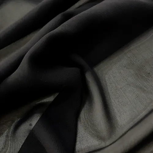 Musseline - Preto - 1,50m de Largura