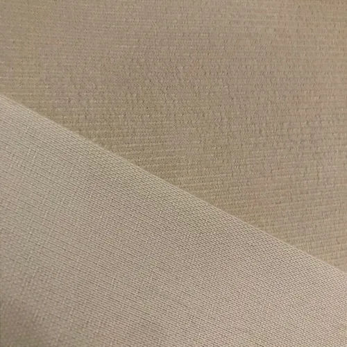 Suede Canelado - Bege Claro - 1,42m de Largura