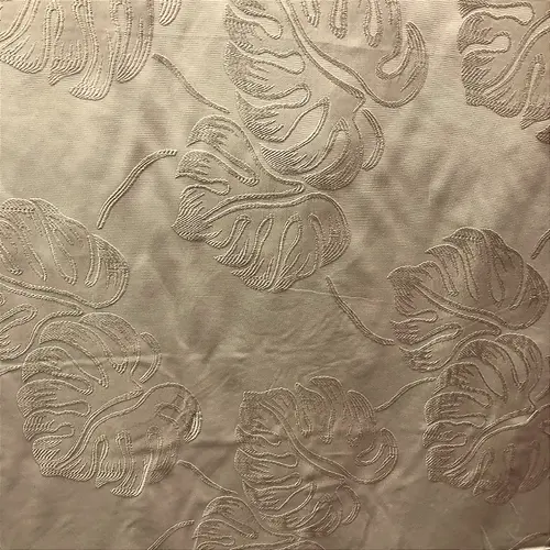 Jacquard Costela de Adão - Creme - 2,80m de Largura