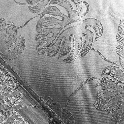 Jacquard Costela de Adão - Prateado - 2,80m de Largura