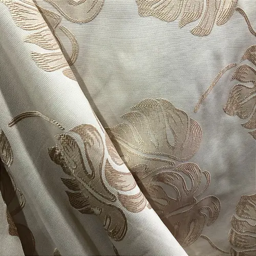 Jacquard Costela de Adão - Bege - 2,80m de Largura