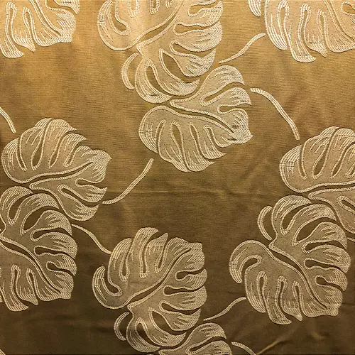 Jacquard Costela de Adão - Dourado - 2,80m de Largura