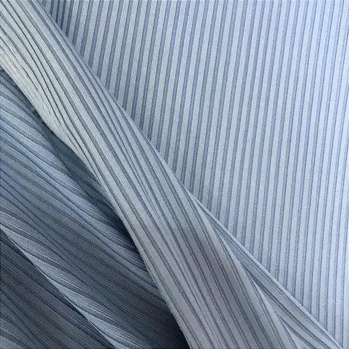 Malha Canelada - Azul Bebê - 1,50m de Largura