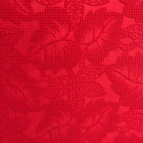 Malha Jacquard - Vermelho - 1,50m de Largura