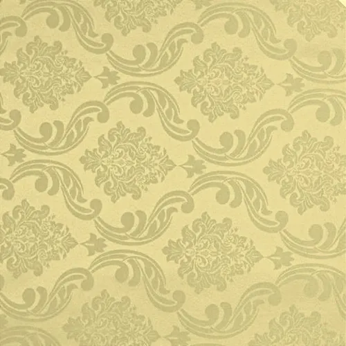 Tecido Jacquard Estampado - Colonial Bege Claro - 2,80m de Largura