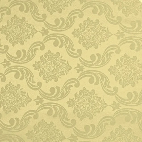Tecido Jacquard Estampado - Colonial Bege Claro - 2,80m de Largura