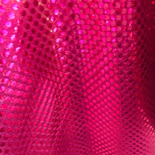Tecido Paetê Fantasia - Pink - 1,10m de Largura