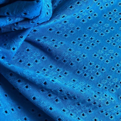 Malha Laise - Azul Turquesa - 1,60m de Largura