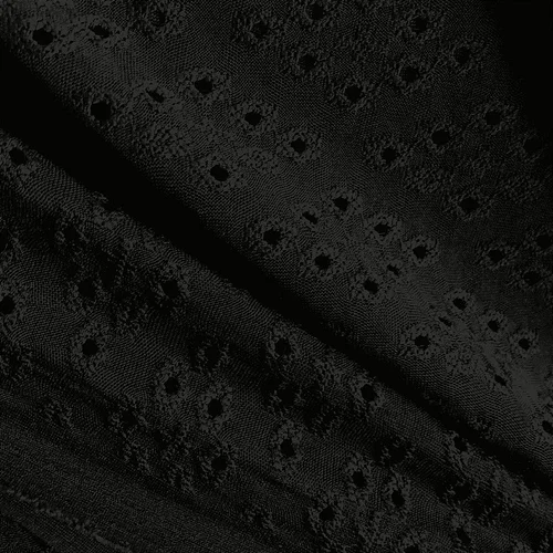 Malha Laise - Preto - 1,60m de Largura