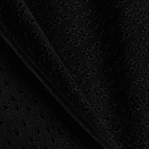 Malha Laise - Preto - 1,60m de Largura