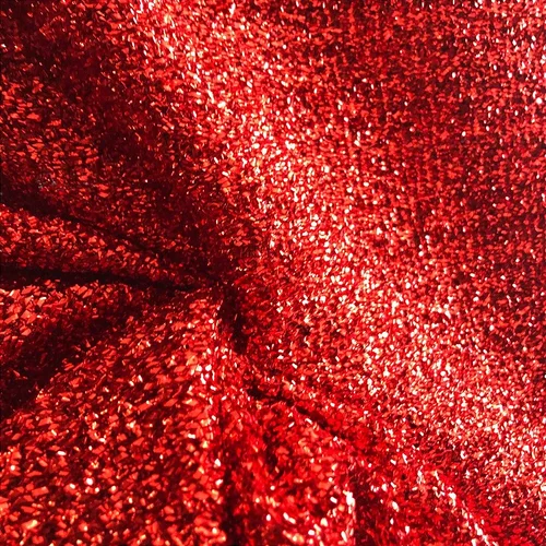 Tecido Serpentina - 1,50m de Largura - Vermelho