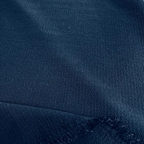 Crepe Bubble - Azul Marinho - 1,50m de Largura